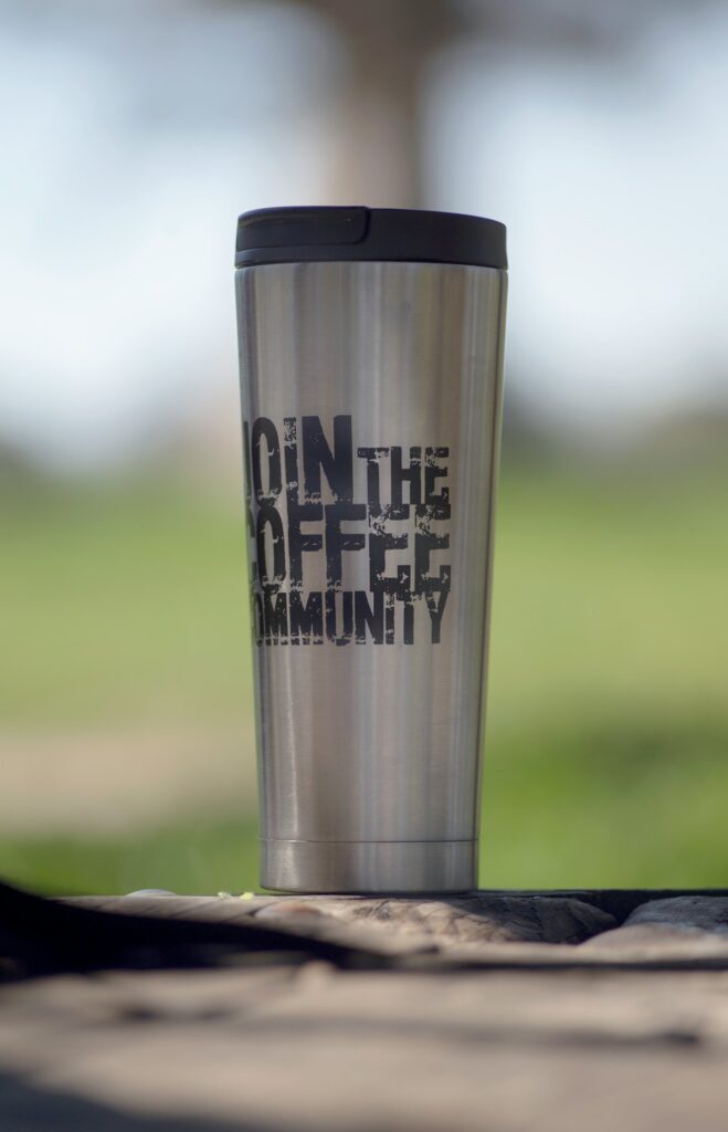 Engraved Stainless Steel Travel Tumbler